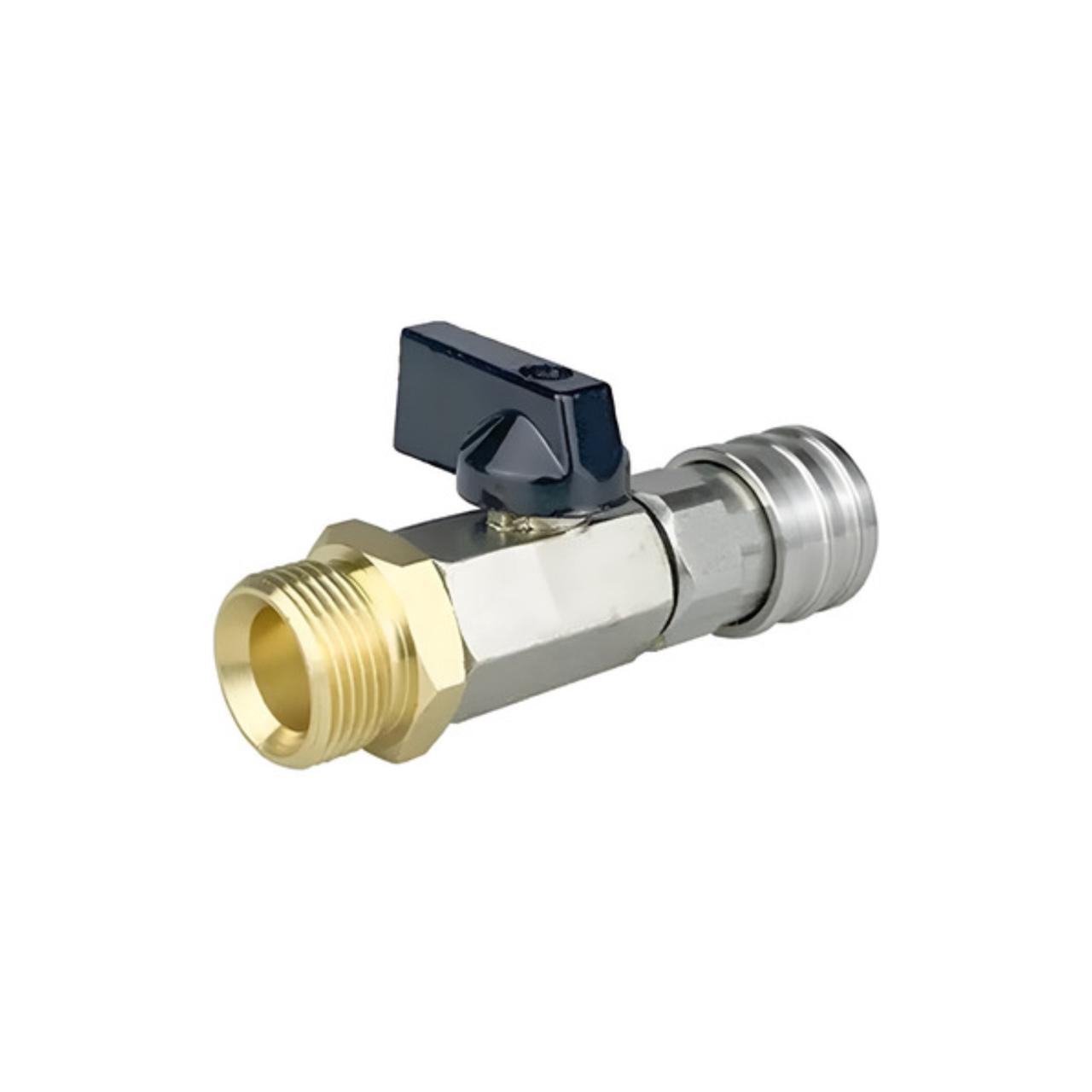 Llave De Paso Rosca M22 Con Acople Rápido 1/4 Hidrolavadora / Accesorios Hidrolavadora